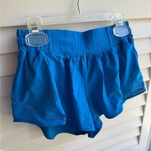 Lululemon Blue Shorts (2.5in inseam)